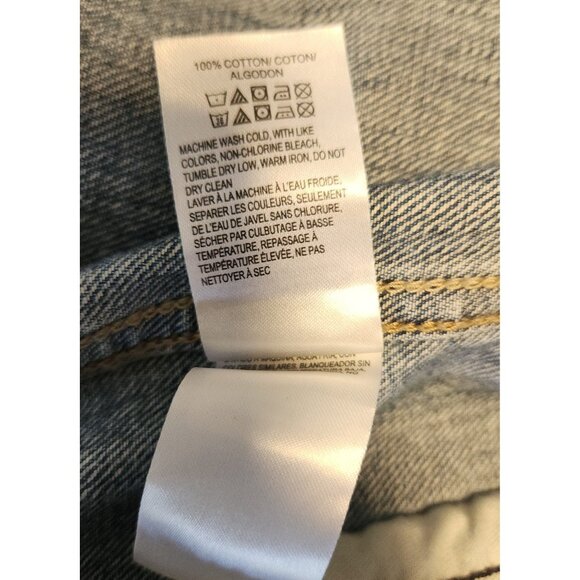 Lucky Brand Tomboy Trucker Denim Jacket Blue Womens Medium Retail $99 NWT - Picture 12 of 15